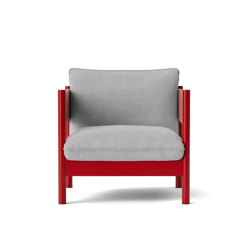 Club Armchair with Cushions - Beech