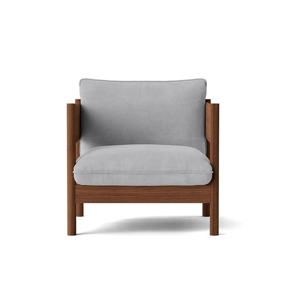 Club Armchair with Cushions - Walnut
