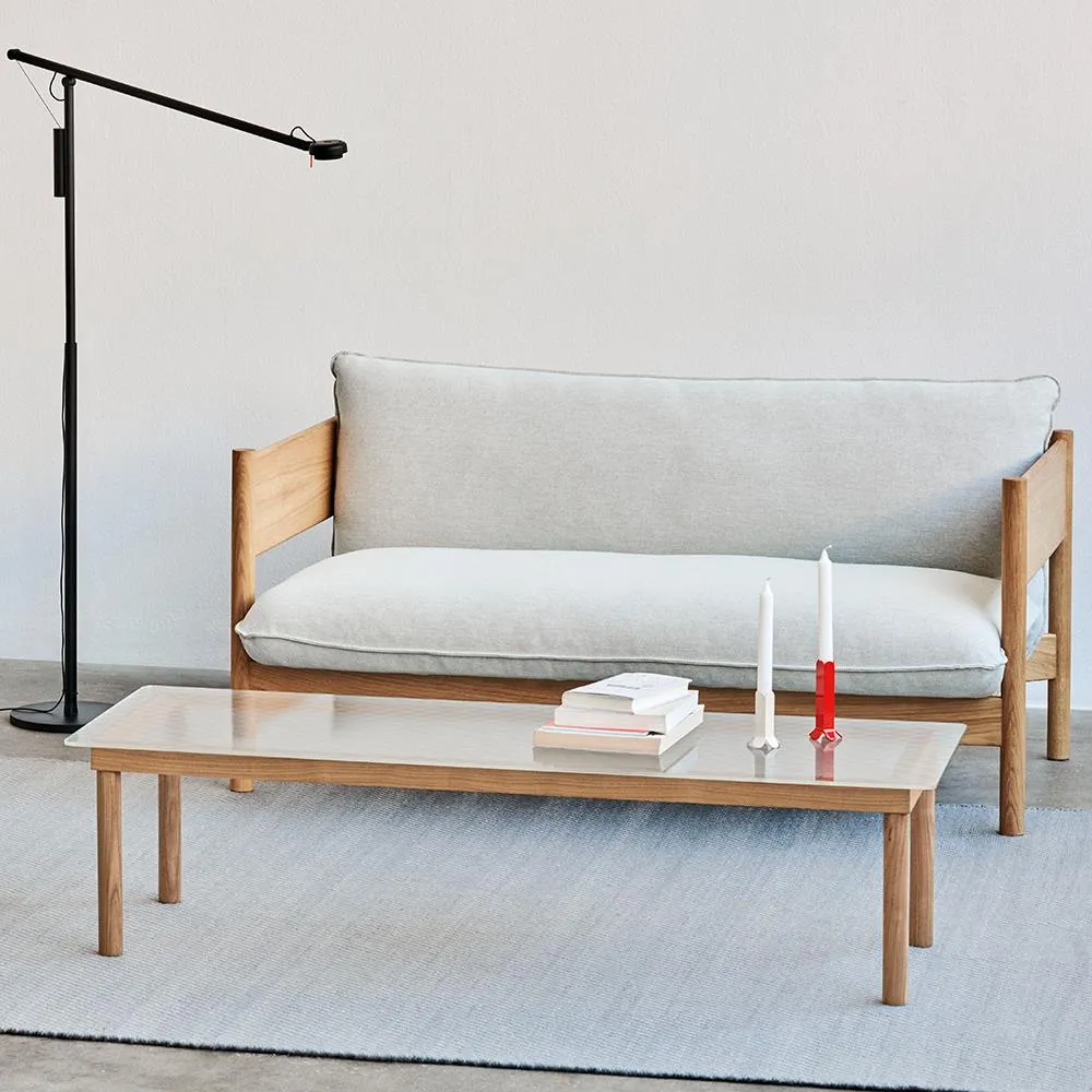 Club Sofa with Cushions - Bottle Green, Beech