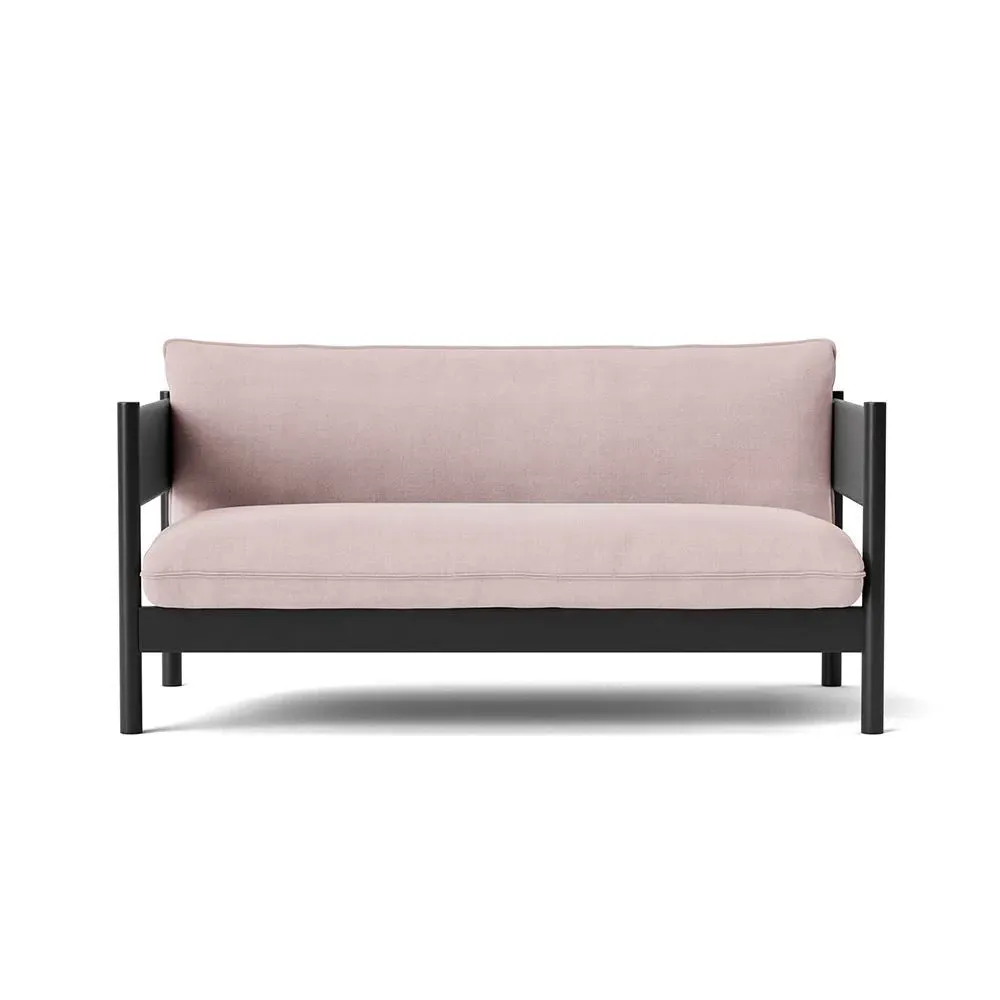 Club Sofa with FSC Frame - Black, Beech image