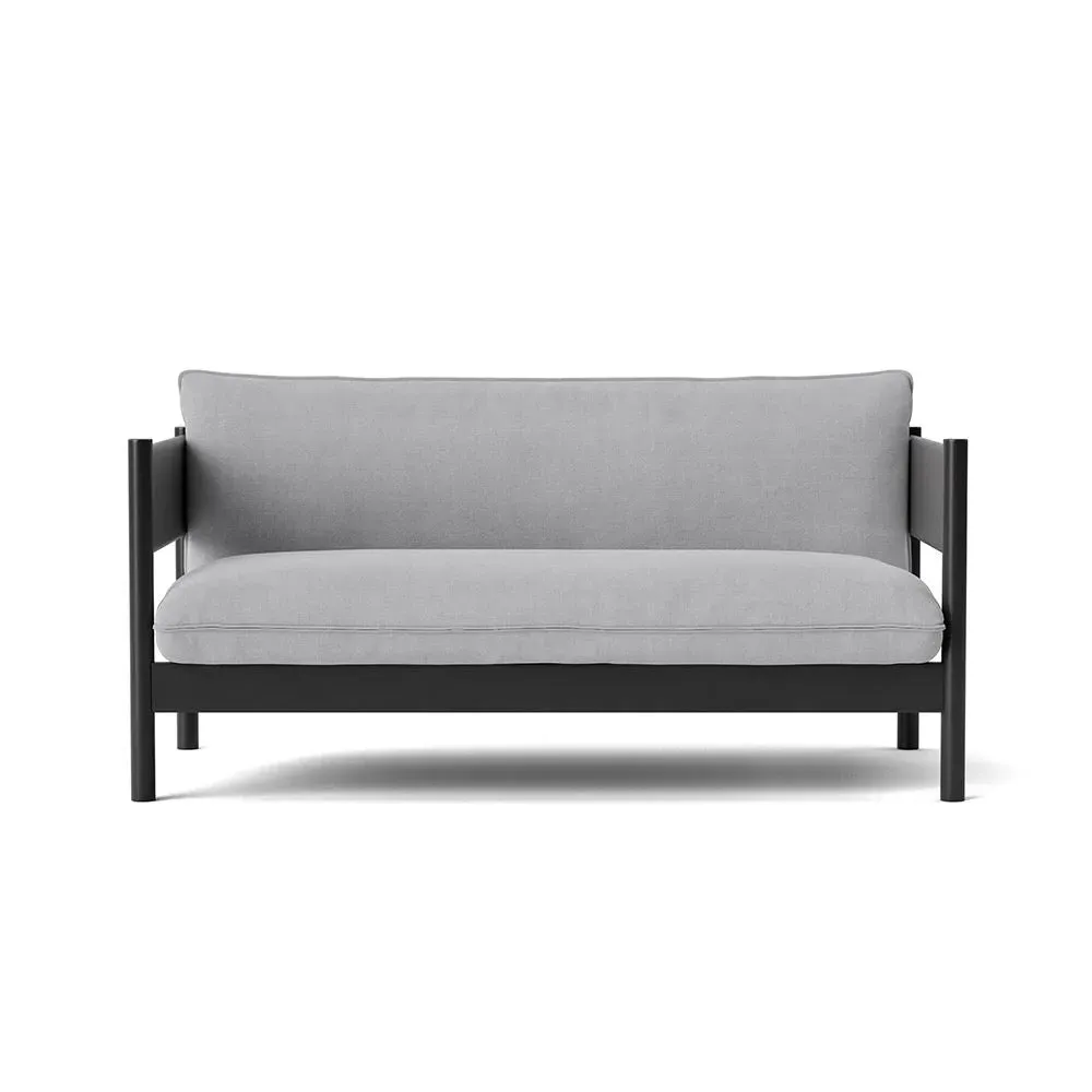 Club Sofa with FSC Frame - Grey, Fabric