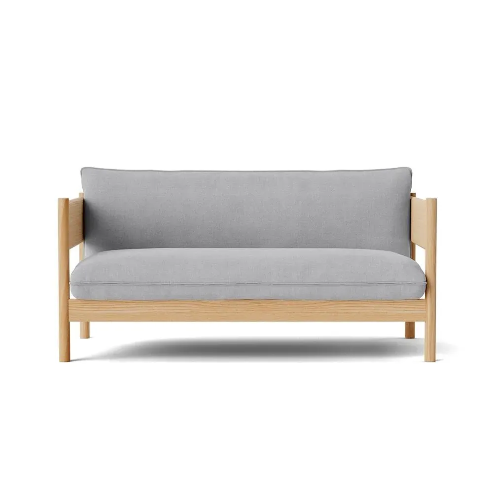 Club Sofa with FSC Frame - Grey, Oak