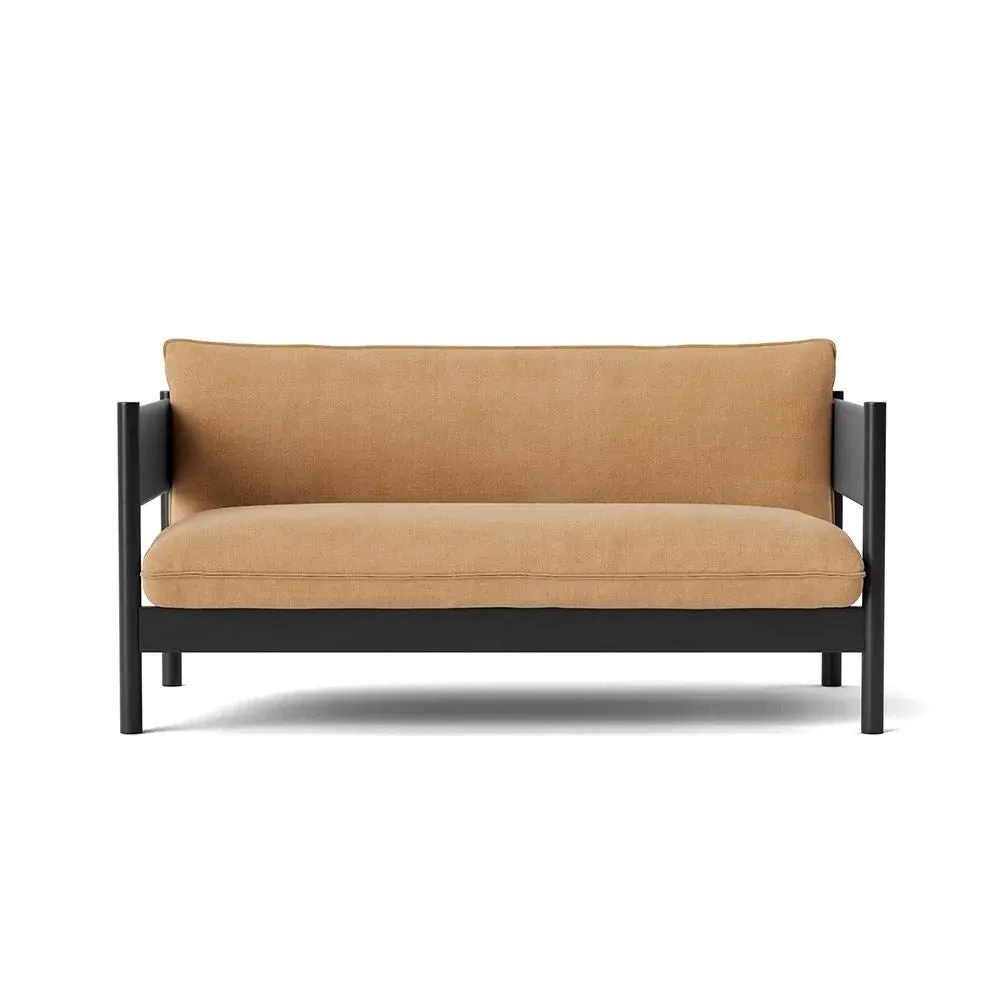 Club Sofa with FSC Wood Frame - Grey, Fabric