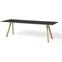 CPH 30 Medium Dining Table - Black, Linoleum