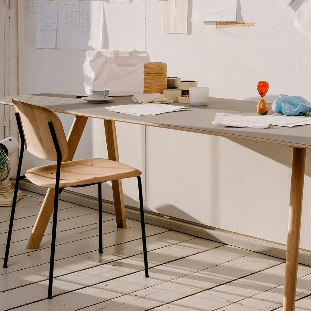 CPH 30 Medium Dining Table - White, Laminate