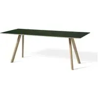 CPH 30 Small Dining Table - Green, Linoleum