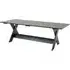 Crate Large Outdoor Dining Table - Black, Pinewood