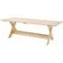 Crate Large Outdoor Dining Table - Pinewood