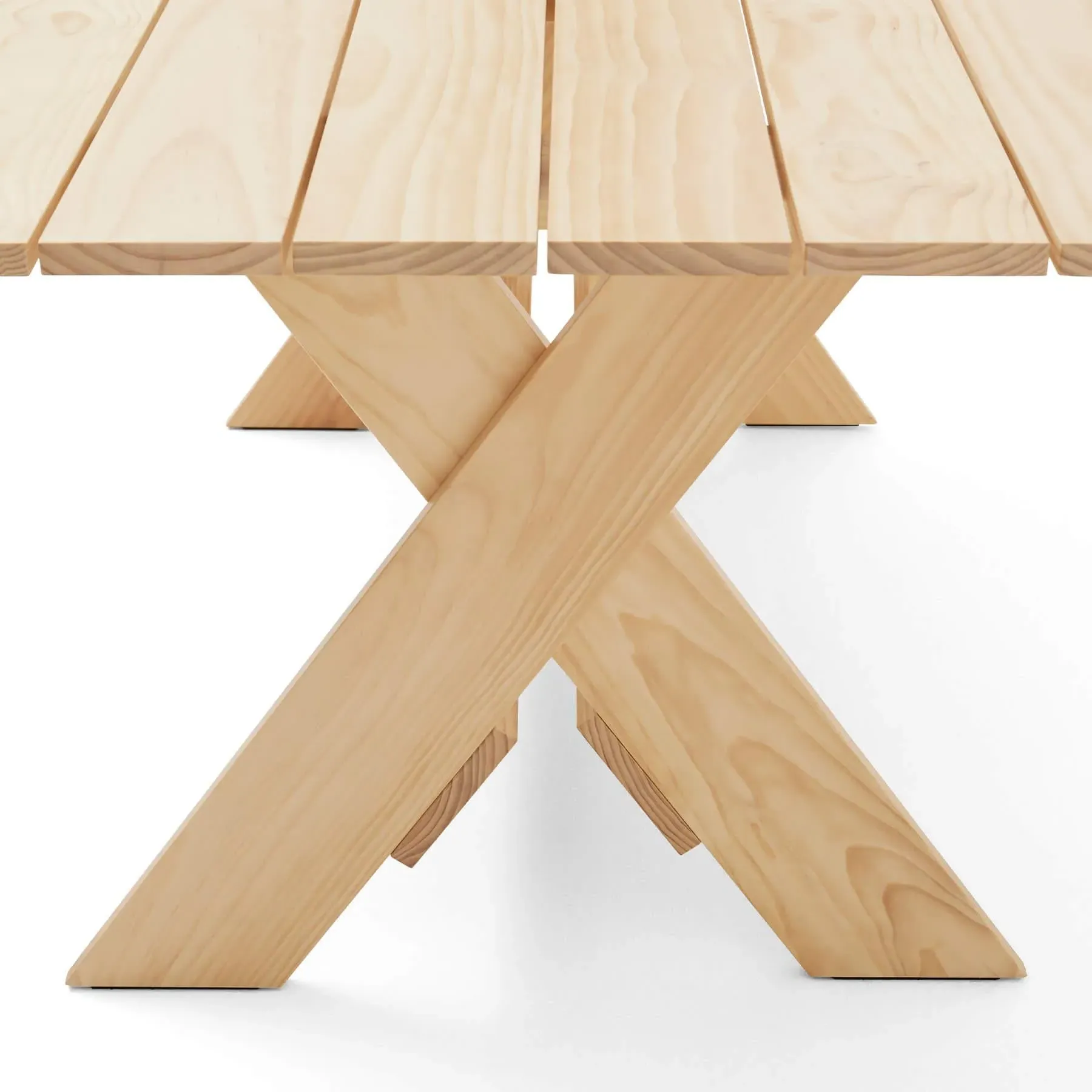 Crate Small Outdoor Dining Table - Black