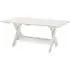Crate Small Outdoor Dining Table - White