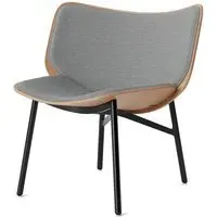 Dapper Lounge Chair - Black, Oak