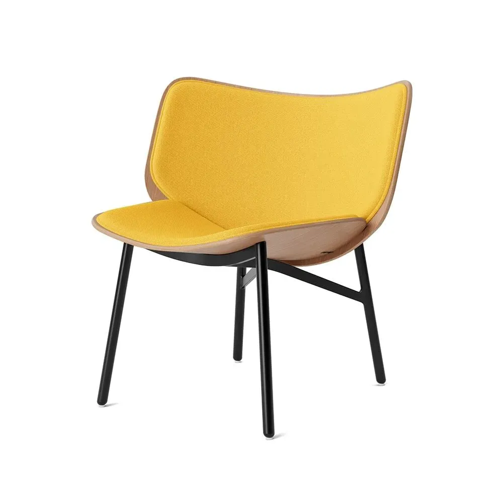 Dapper Lounge Chair - Black, Oak