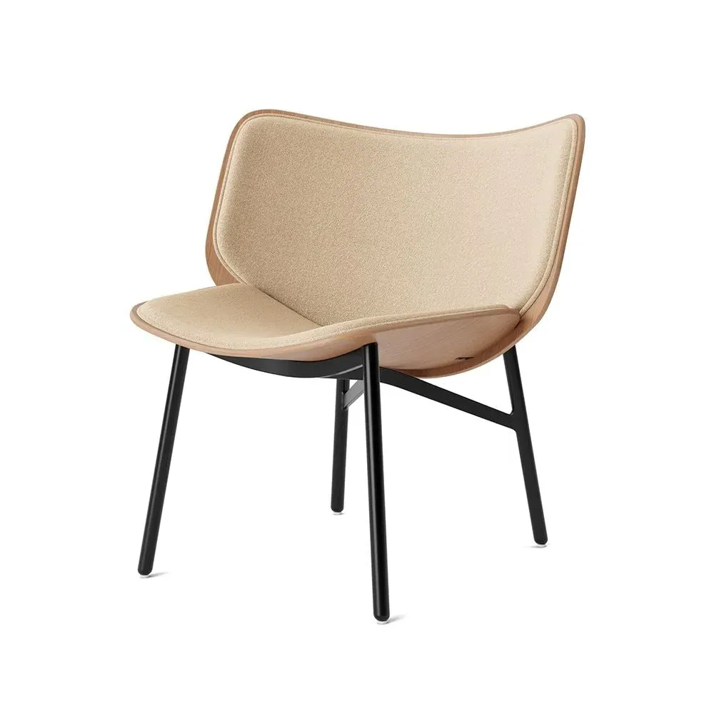 Dapper Lounge Chair - Black, Oak