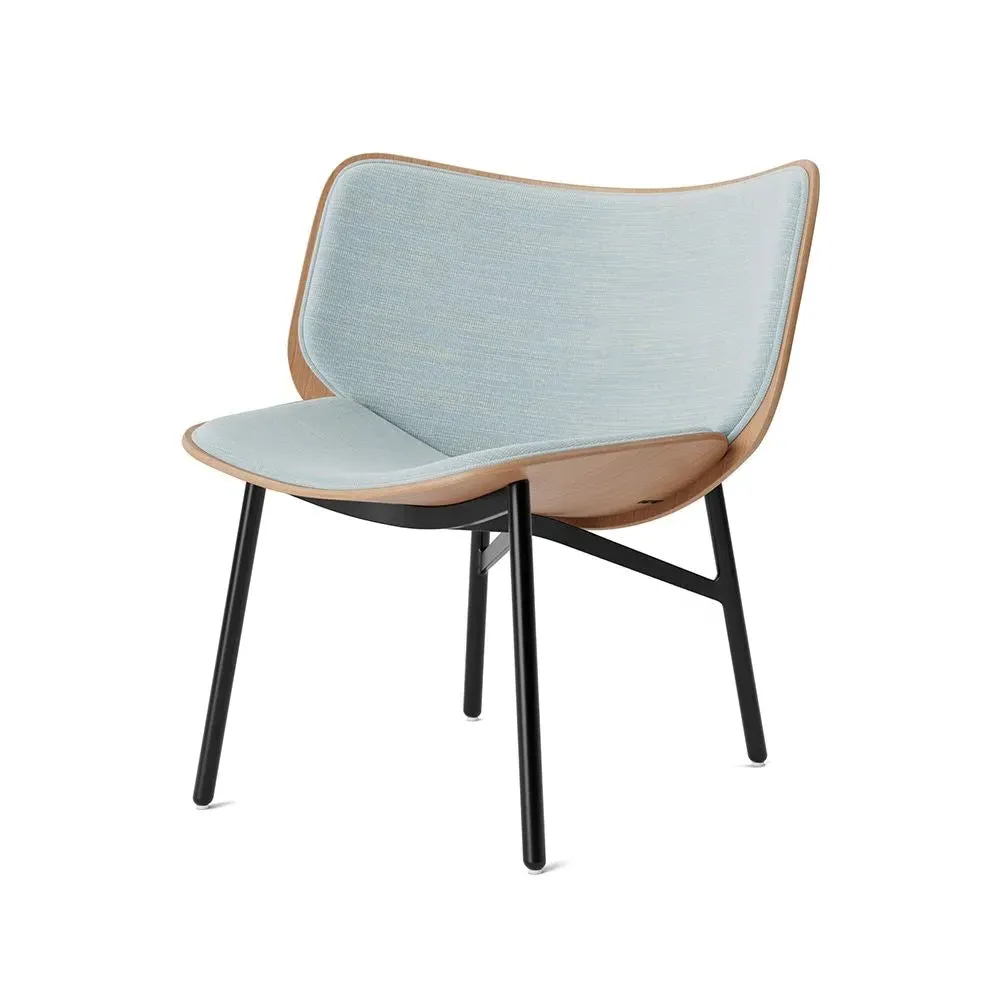 Dapper Lounge Chair - Black, Oak