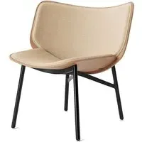 Dapper Lounge Chair - Black, Oak