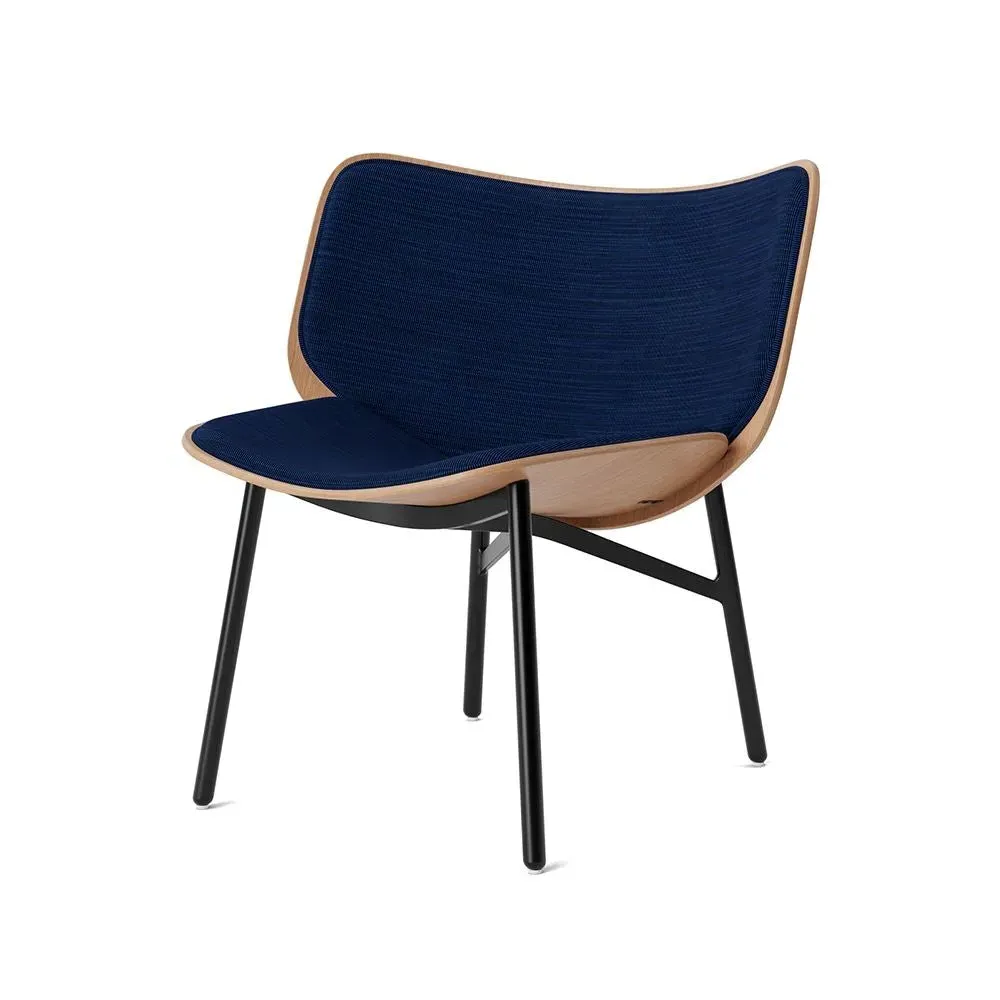 Dapper Lounge Chair - Black, Oak