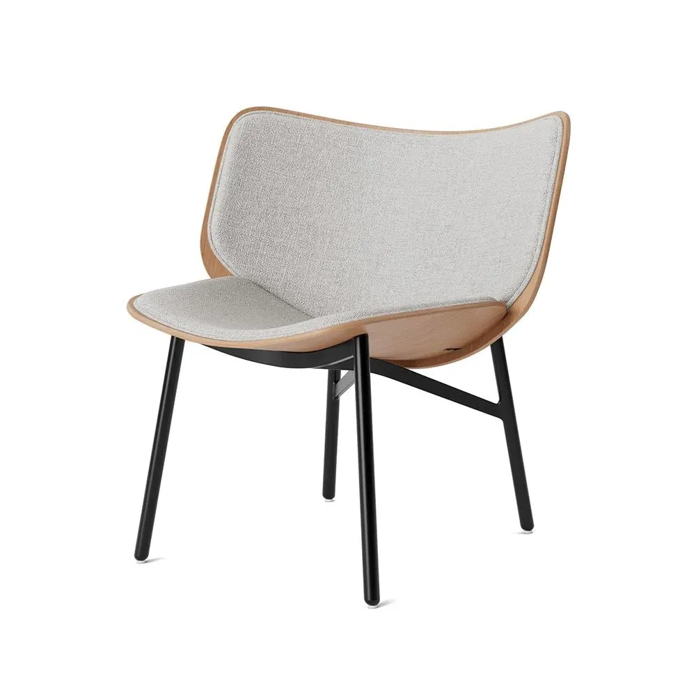 Dapper Lounge Chair - Black, Oak