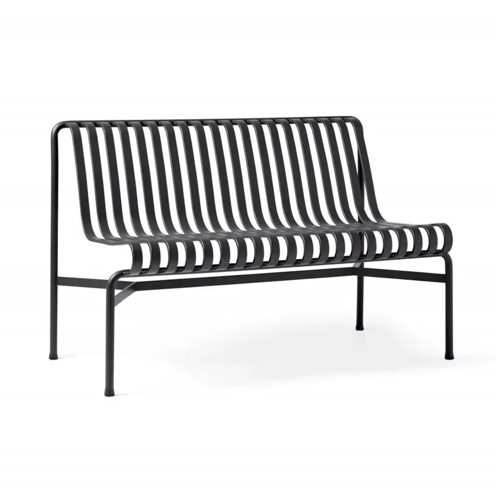 Dining Bench without Arms - Anthracite, Steel