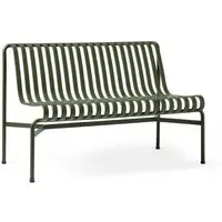 Dining Bench without Arms - Olive Green, Steel