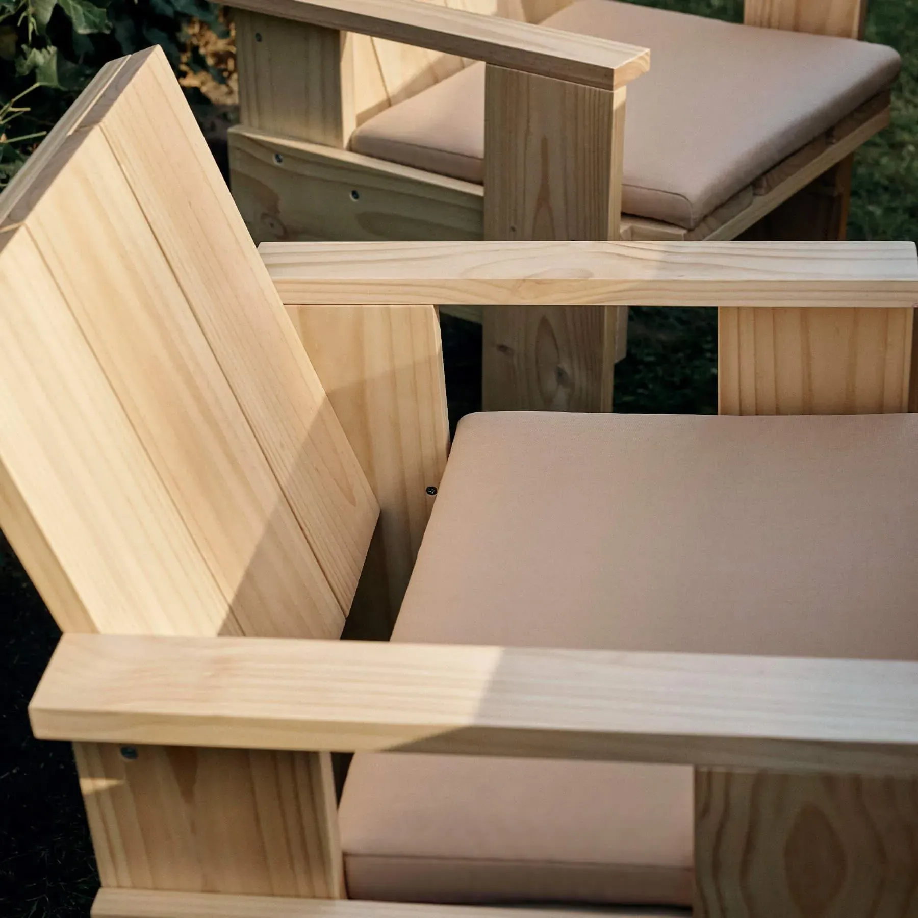 Dining Chair Cushion with Anti-Slip - Beige