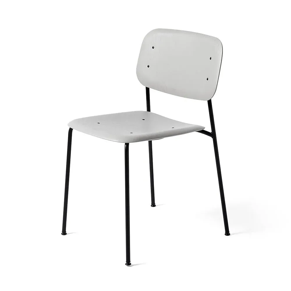 Dining Chair Stackable - Grey, Oak