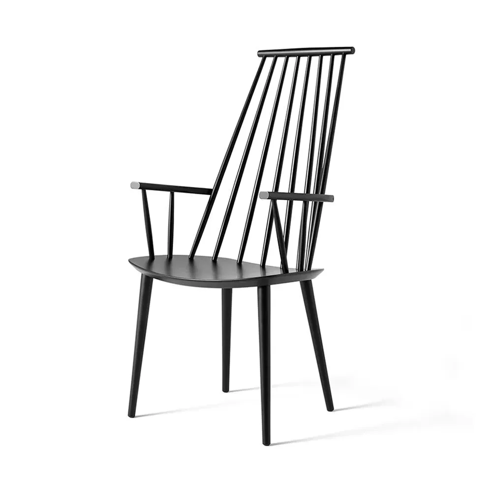 Dining Chair with Armrests - Natural, Beech