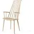 Dining Chair with Armrests - Natural, Beech