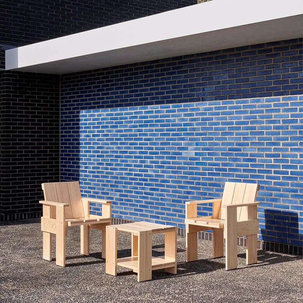 Dining Chair with Armrests - Pine Wood