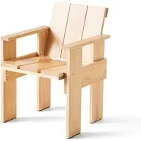 Dining Chair with Armrests - Pine Wood