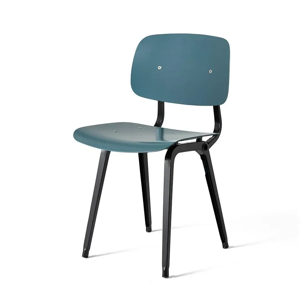 Dining Chair with Ergonomic Design - Ocean, Steel