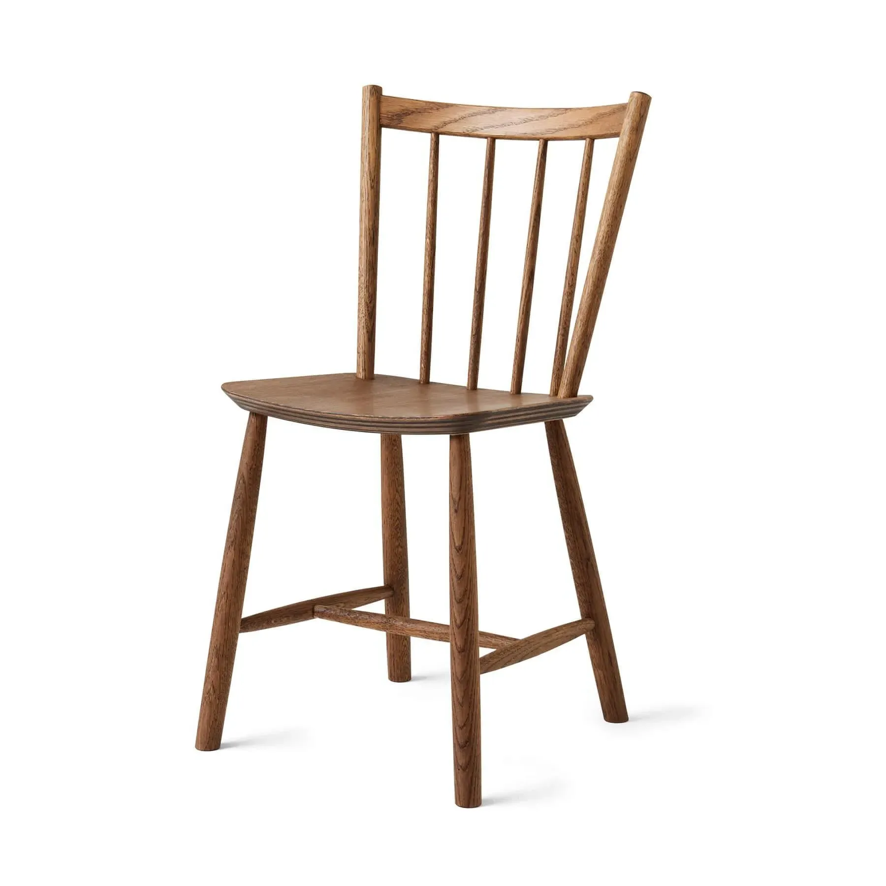 Dining Chair with Spindle Back - Dark Oak image
