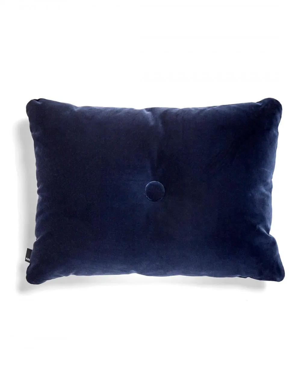 Dot Cushion with Button Detail - Beige, Cotton