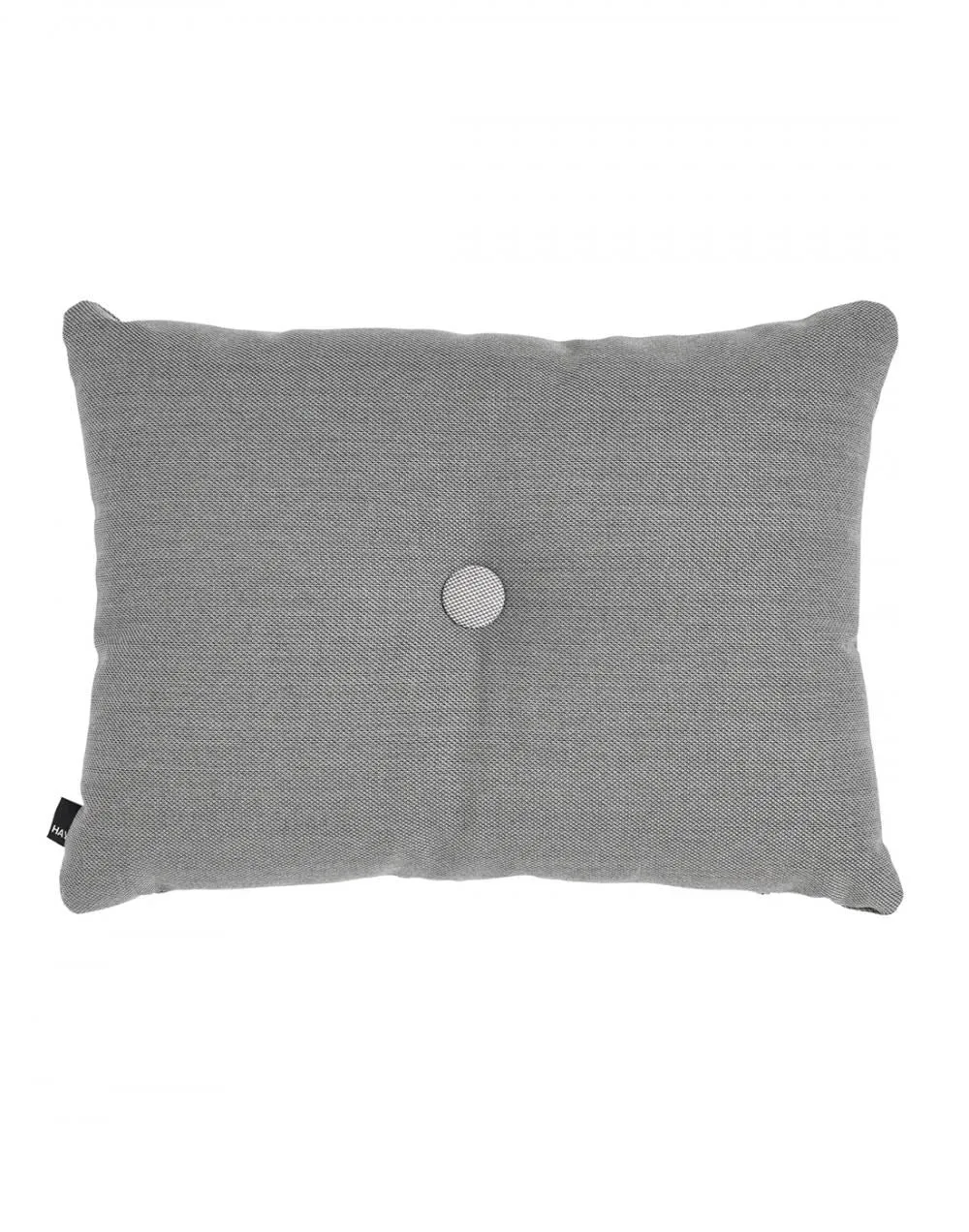 Dot Cushion with Button Detail - Rose, Wool