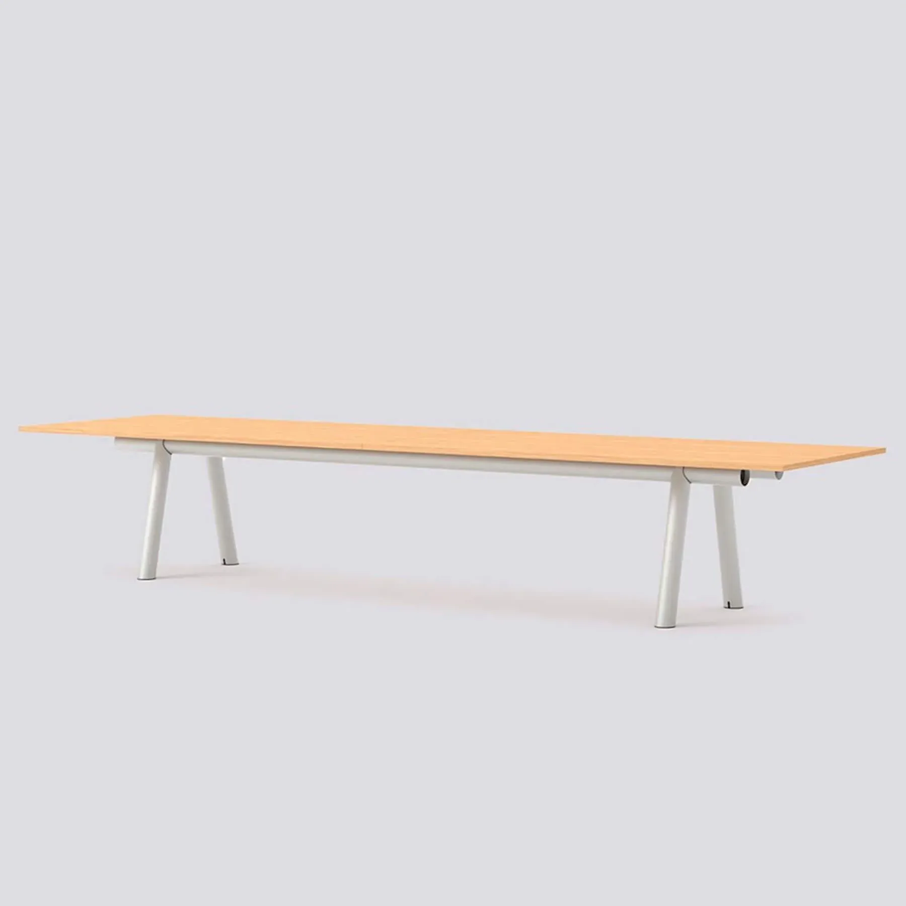 Extra Large Office Table - Oak Veneer