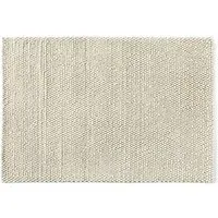 Extra Large Textured Rug - Cream, Pure Wool