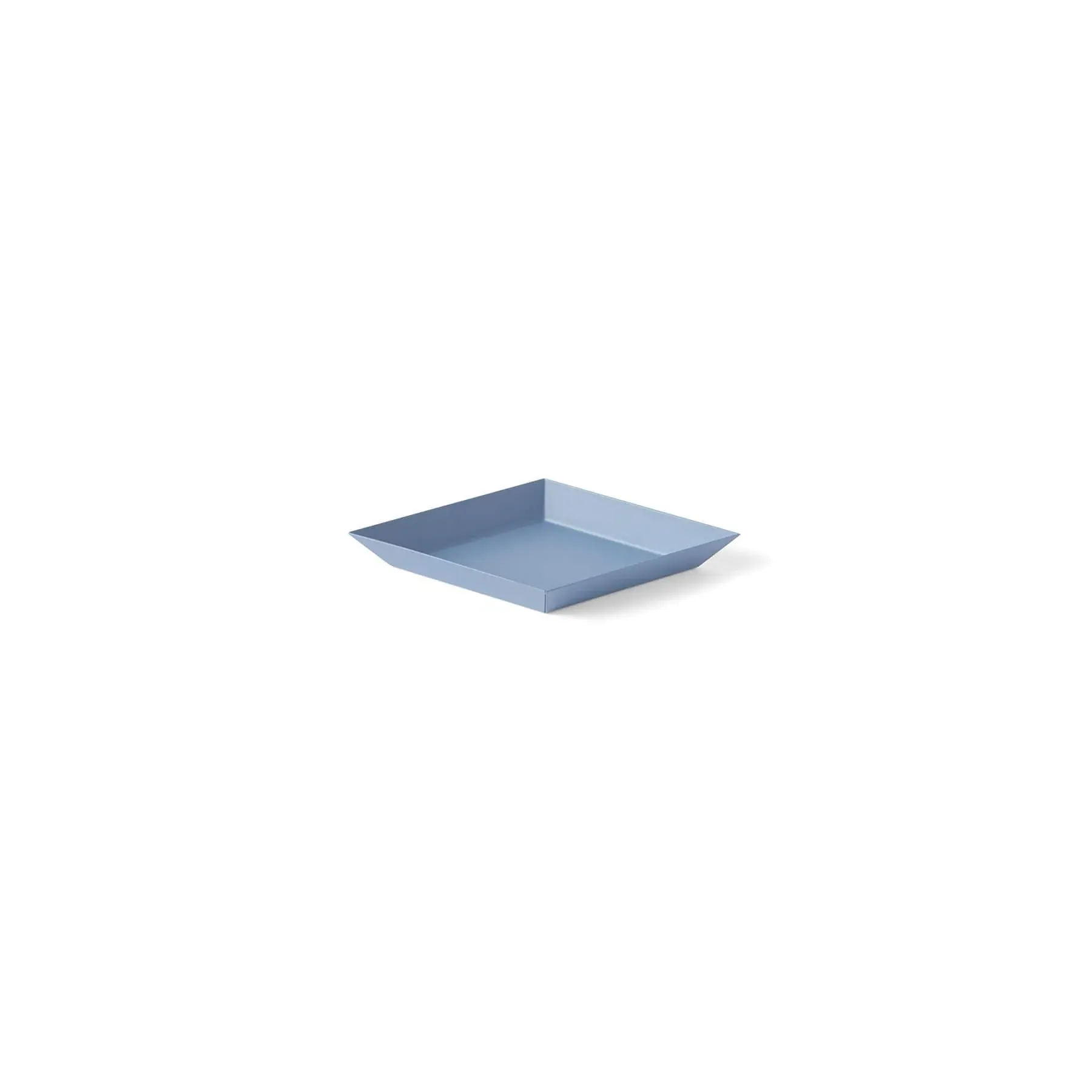 Extra Small Serving Tray Geometric - Dusty Blue, Steel image