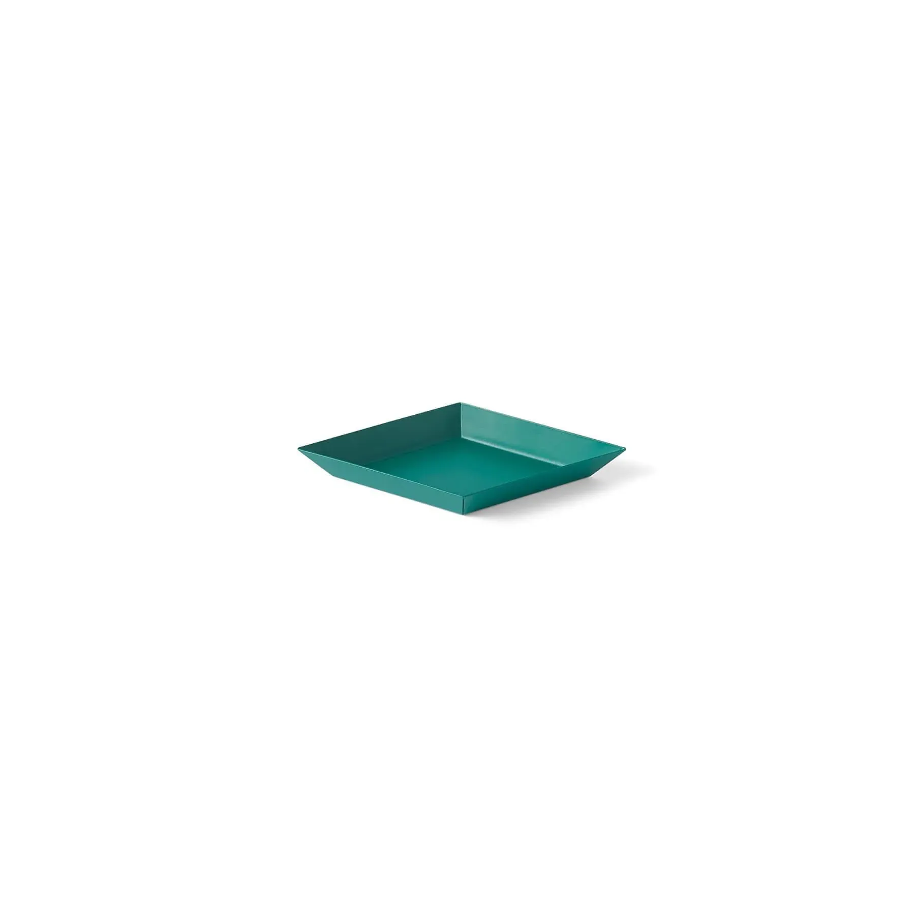 Extra Small Serving Tray Geometric - Evergreen, Steel