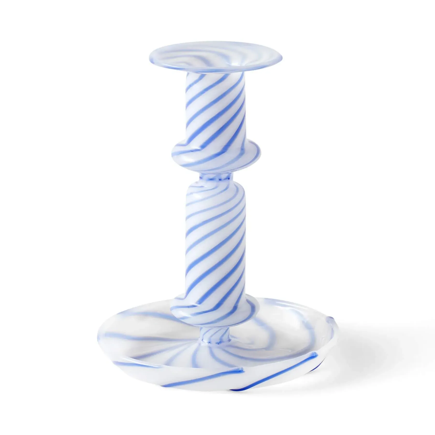 Flare Medium Candle Holder - Pink, Borosilicate Glass