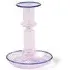 Flare Medium Candle Holder - Pink, Borosilicate Glass