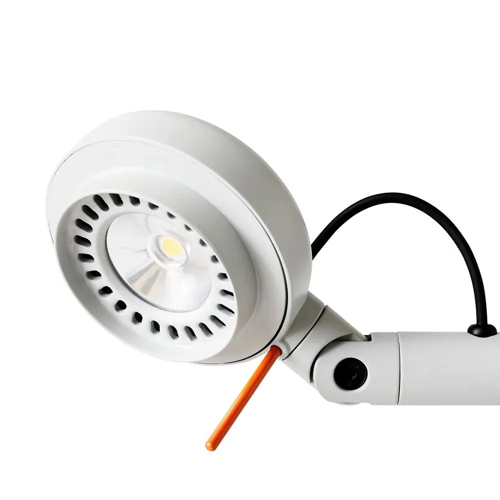 Floor Lamp with Counterweight - Black, Aluminium