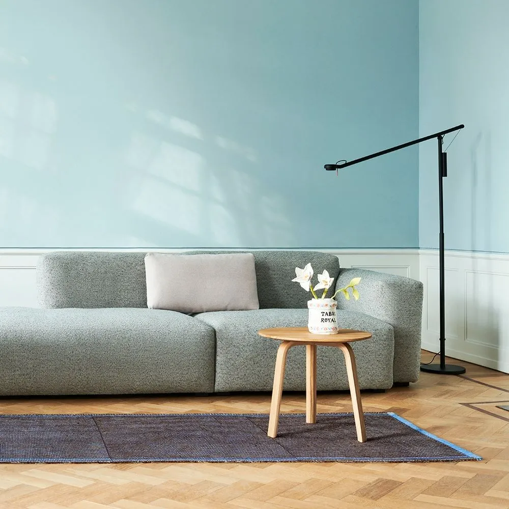 Floor Lamp with Counterweight - Black, Aluminium