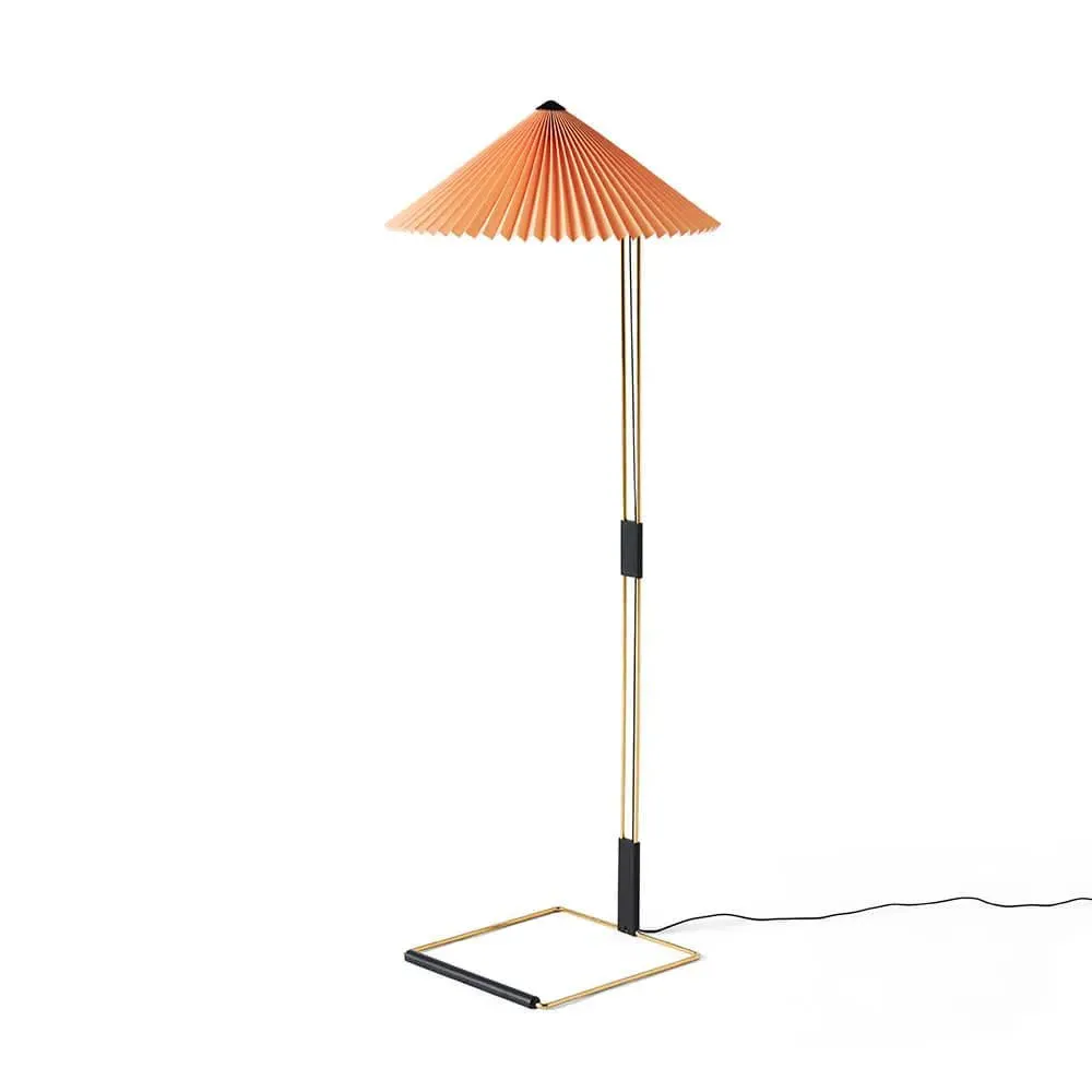 Floor Lamp with Dimmer - Yellow, LED