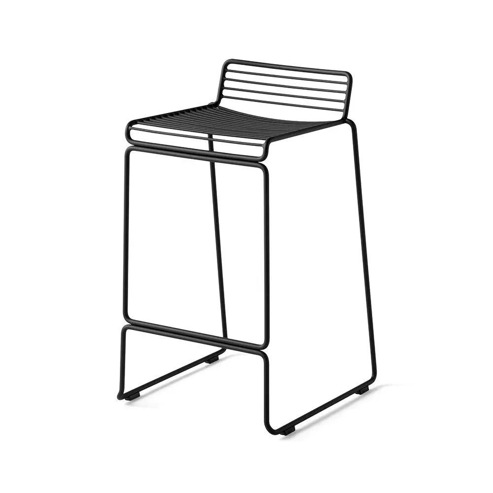 Hee Bar Stool 65cm - Black