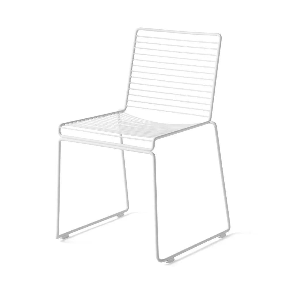Hee Dining Chair - Hot Galvanised, Steel