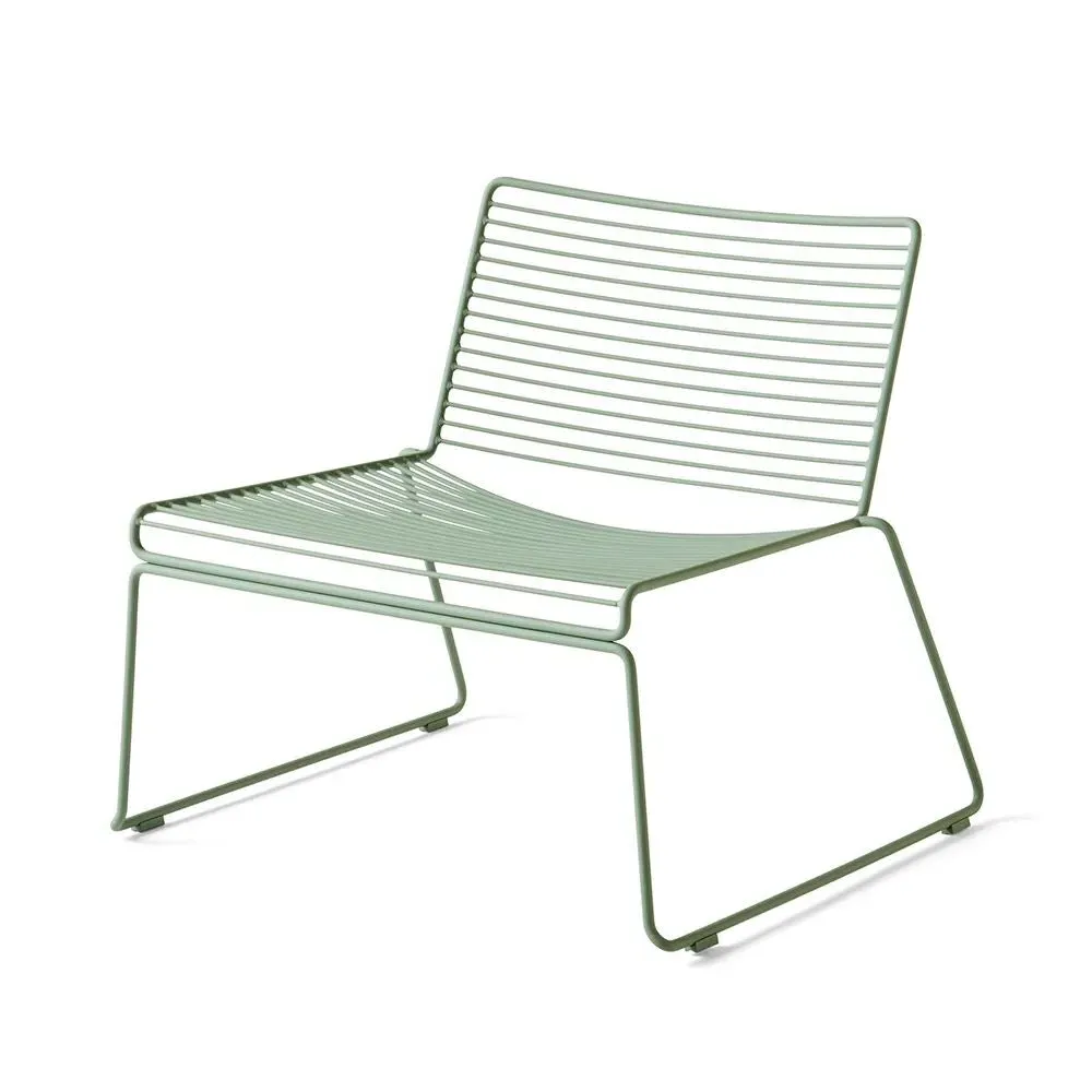 Hee Lounge Chair - Asphalt Grey, Steel
