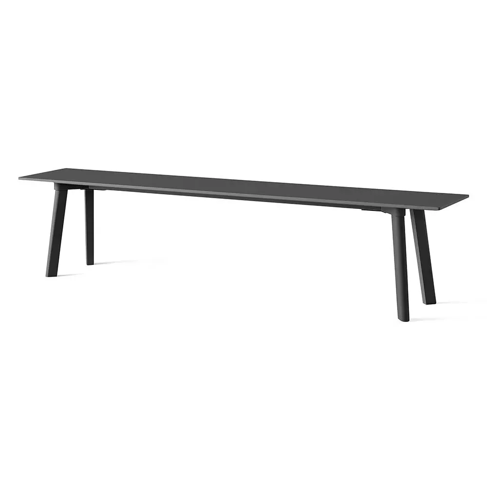 Large Bench with Laminate Top - Grey, Beech