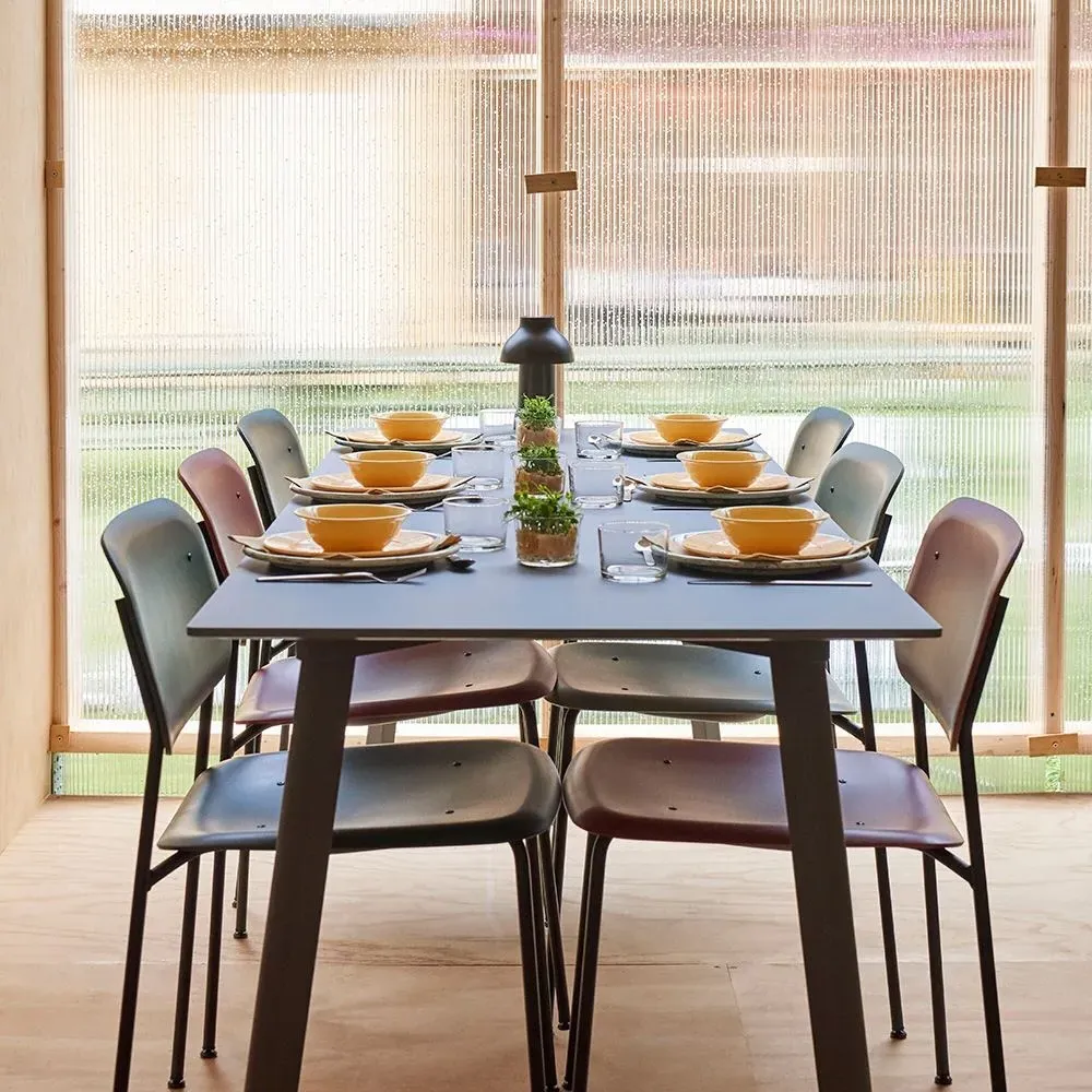 Large Dining Table - Black, Laminate