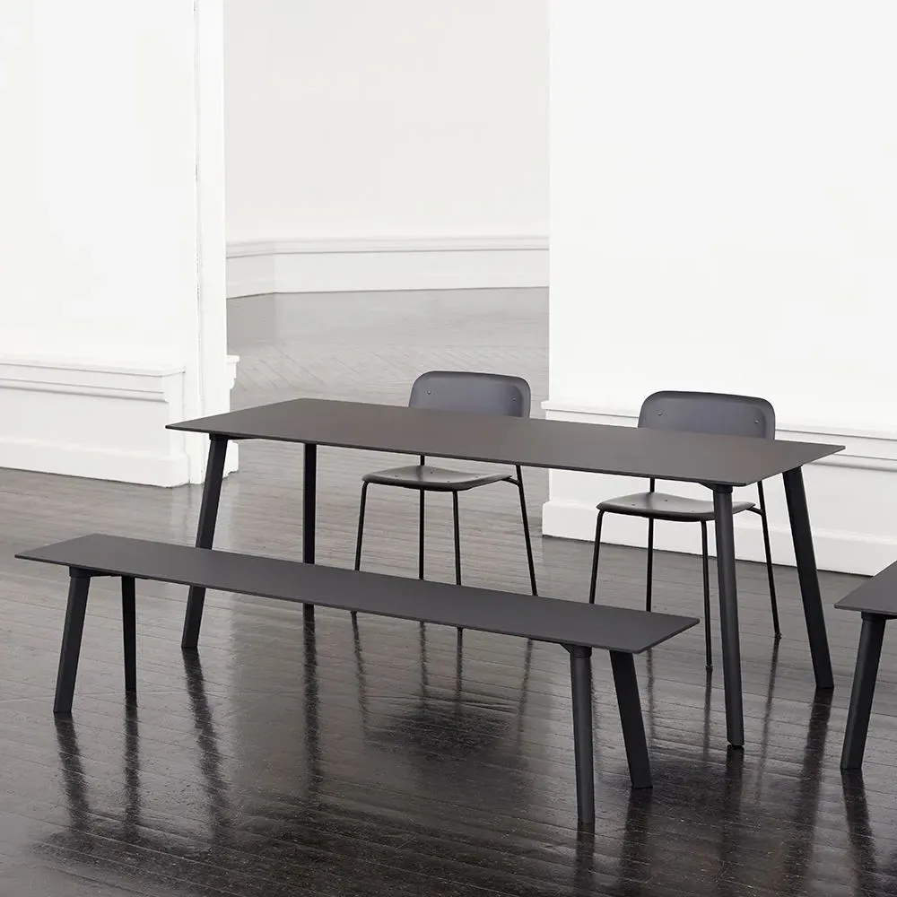 Large Dining Table - Grey, Laminate