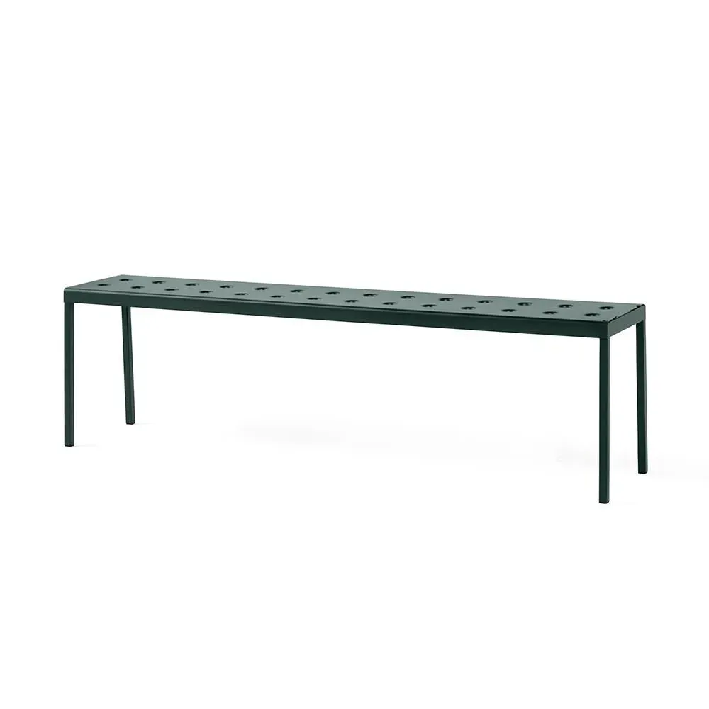 Large Outdoor Bench - Anthracite, Steel