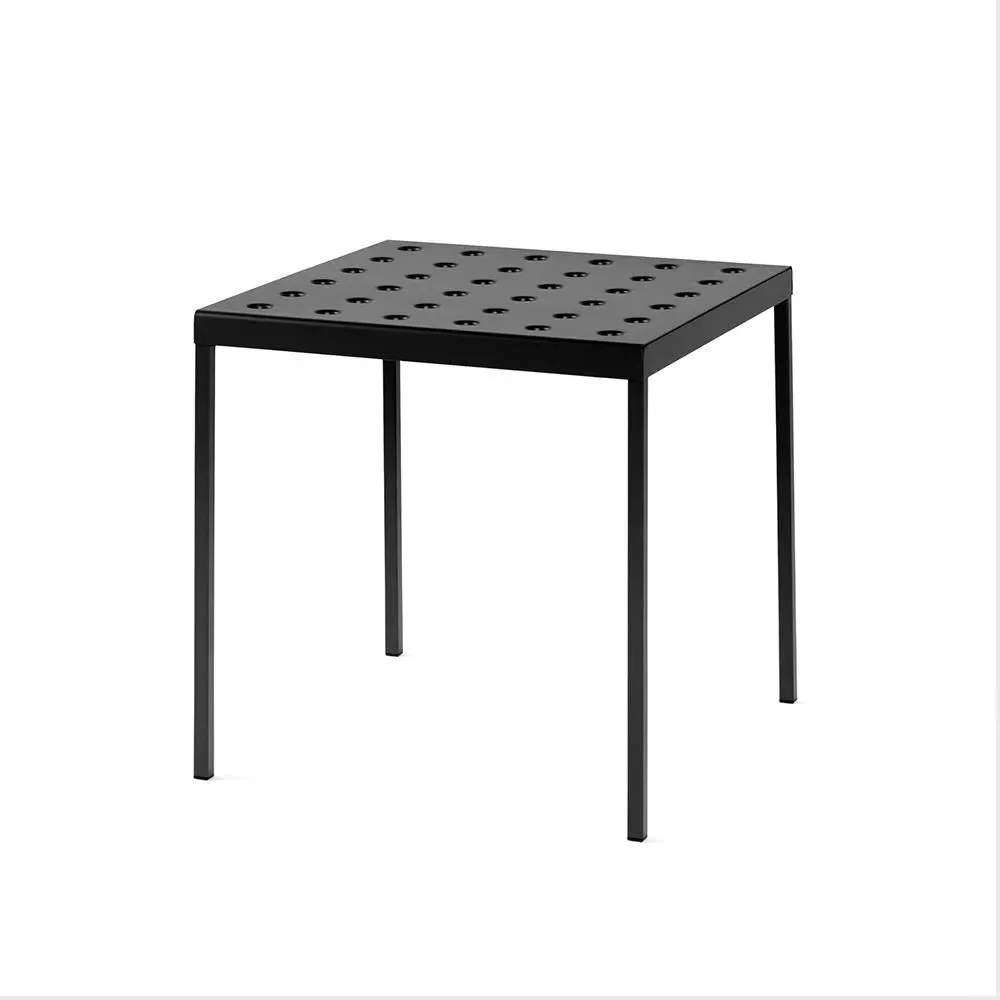 Large Outdoor Dining Table - Iron Red, Steel